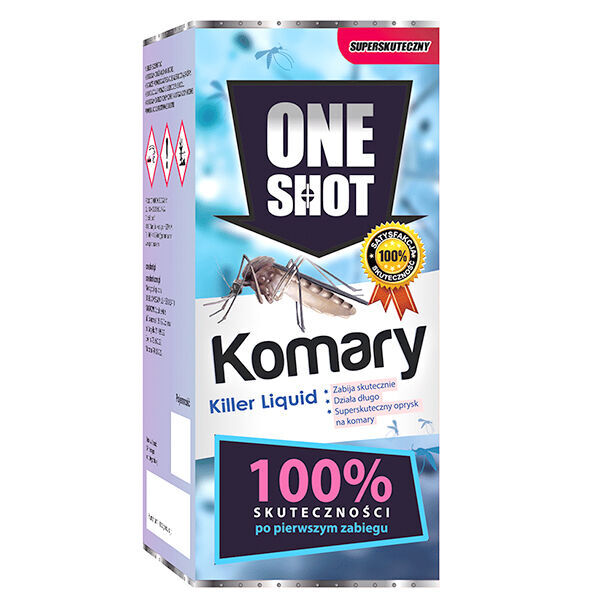 inseticida One Shot na Komary 250ML Komaropren PBO (niebieski) novo