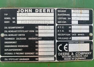 turbocompressor para motor para trator de rodas John Deere 620r