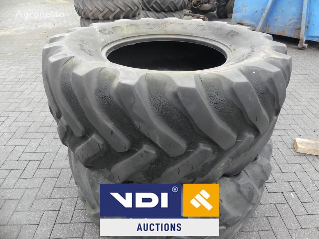 pneu para trator Goodyear 2x Tractor tire Goodyear 600/65R28