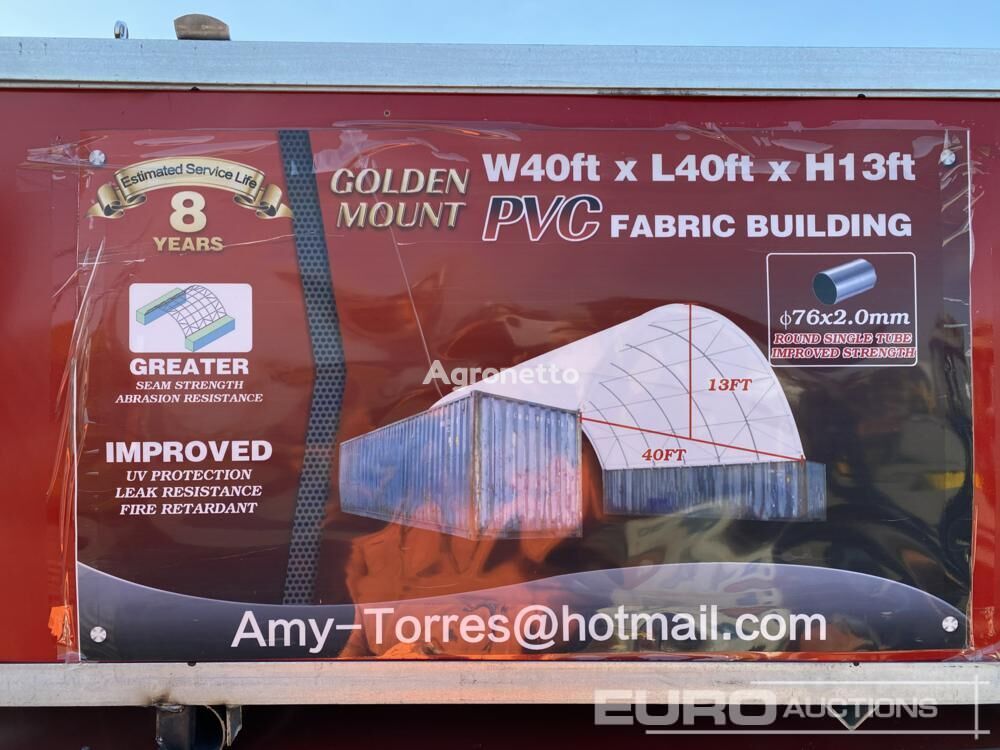 tenda de armazenamento Golden Mount C404013S novo
